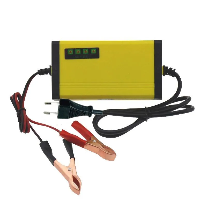 

Automatic Motorcycle Battery Charger 220V to 12V 2A For Lead Acid Wet Dry GEL 7AH to 20AH With Led Indicator Lights FreeShipping