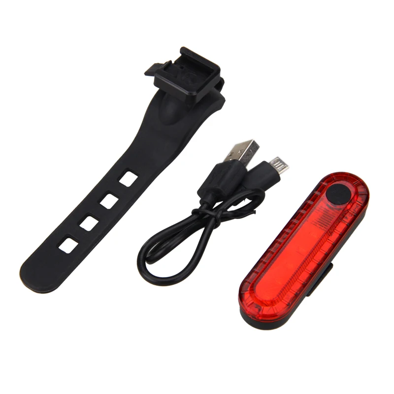 Best Waterproof USB Rechargeable Bike Light 5 Light Modes MTB Cycling Light Built-In Battery Bicycle Lamp for Safety Night Cycling 16