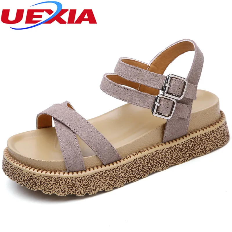

Summer Sandals Casual Shoes Women High Help Footwear Open Toe Platform Gladiator Leisure Comfortable Patch Sandalias Zapatos