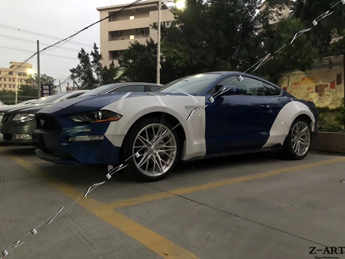 Z-ART комплект расширителей колесных арок ДЛЯ Ford Mustang тюнинг тела комплект для нового mustang ремонт тела комплект авиапочтой