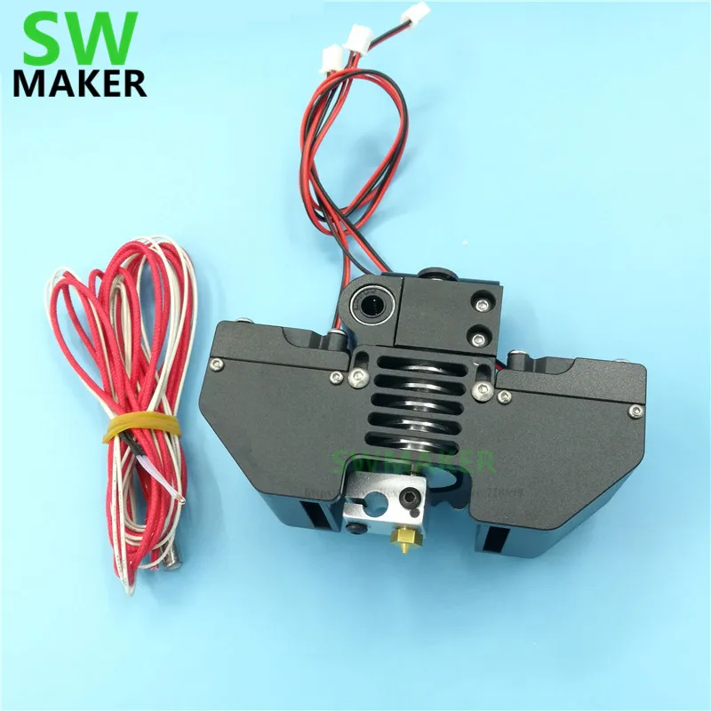 SWMAKER идеальное обновление v6 hotend монтажный комплект 0,4 мм Насадка для Ultimaker2+ 3D принтер цельнометаллический V6 печатающая головка экструзионный комплект