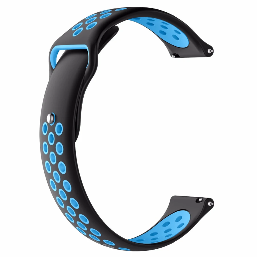 Сменный силиконовый браслет для наручных часов для Xiaomi Huami AMAZFIT Pace Stratos 2 2S ремешок 22 см спортивные Ремешки для наручных часов