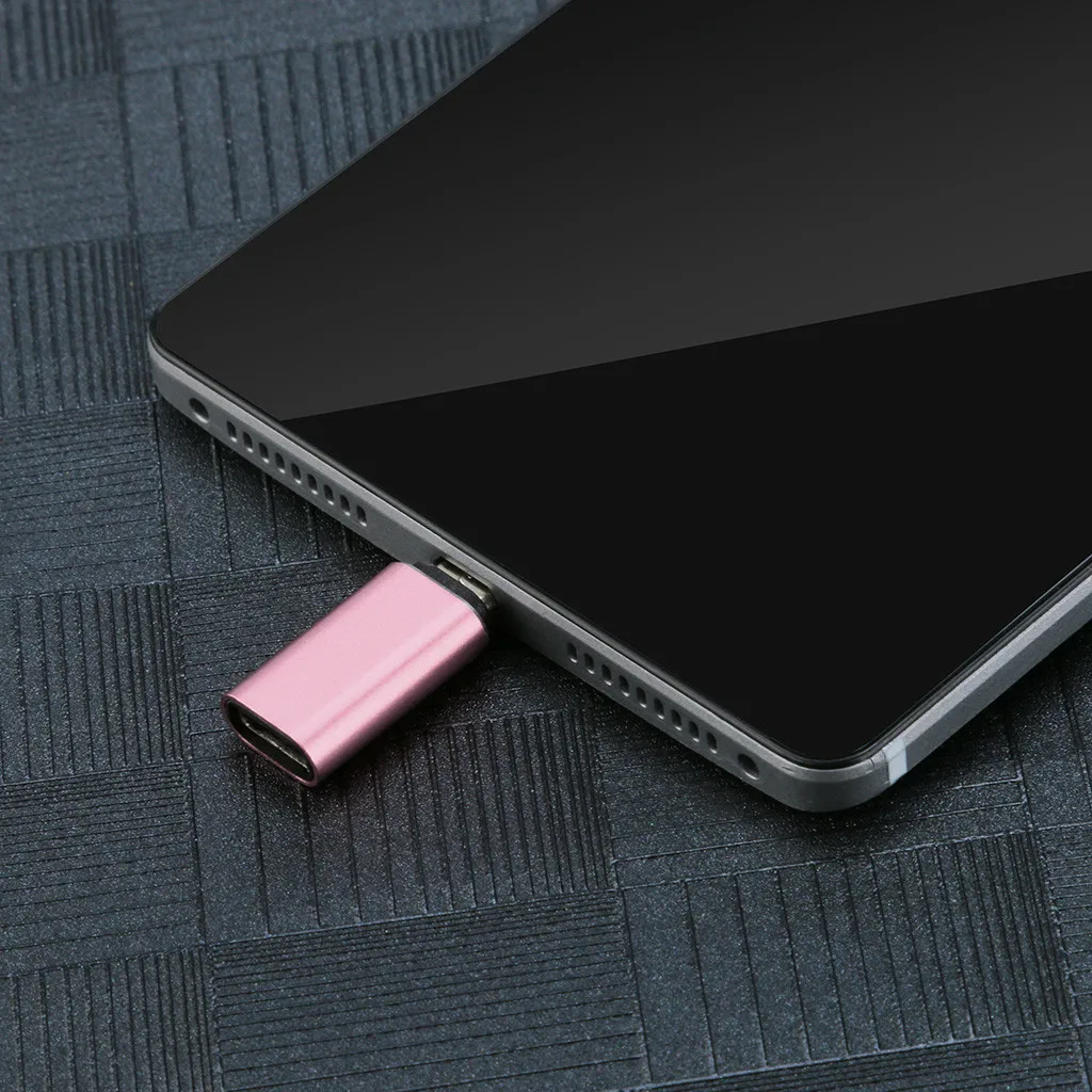 Micro USB 2,0 type B Мужской к USB 3,1 type C Женский адаптер для передачи данных 12,21