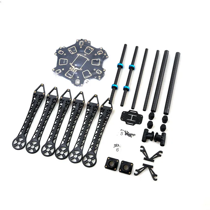 

HMF S550 Upgrade FPV Multicopter Hexacopter Frame Kit with PCB Center Plate