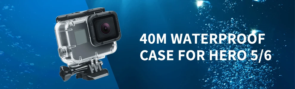 FGHGF 45 м подводный водонепроницаемый чехол для GoPro Hero 6 5 7 Черный Защитный чехол для дайвинга крепление корпуса для Go Pro 6 5 7 аксессуар