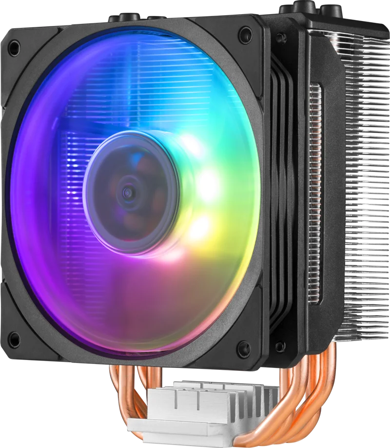 Cooler Master T400 ARGB кулер для процессора 4 тепловые трубки радиатор 120 мм RGB вентилятор для intel 115X1366 2066 2011 AMD AM4 AM3 Охлаждение процессора