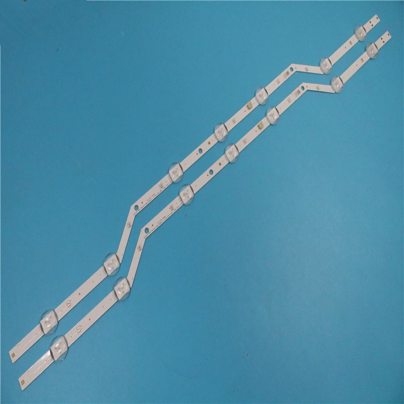 

New original Kit 2PCS 7LED 620mm LED strip for Samsung UE32J5000 BN96-36236A 36235A V5DN-320SM1-R2 2015 SVS32 FHD F-COM LM41-00