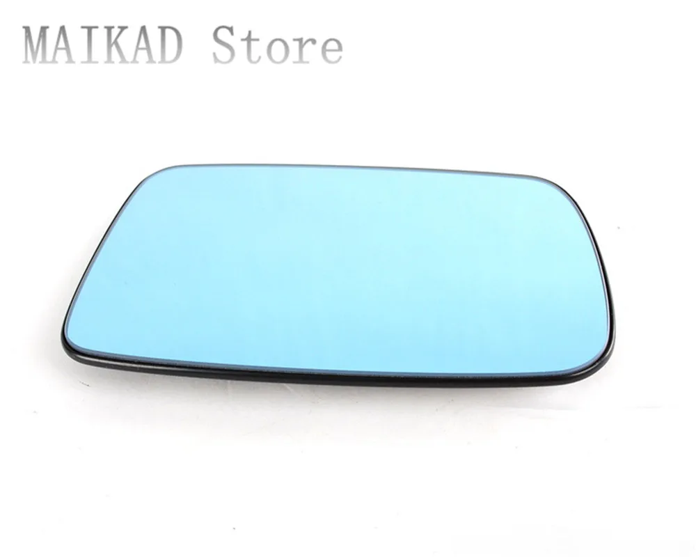Fit BMW 3//7-Series E46 E65 01-08 Door Mirror Glass Heated Blue Left Driver Side
