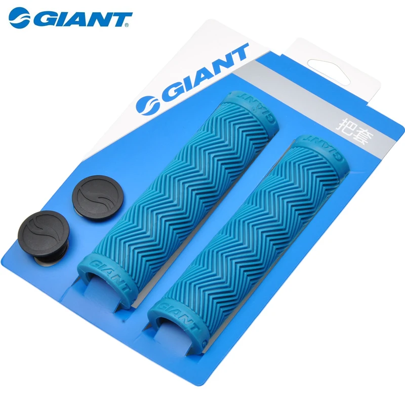 

GIANT Soft Bicycle Grips Anti-slip Handles Handlebar Grip Cycling MTB Mountain Bike Part 130mm 22.2mm Accessory Rubber ATXTC
