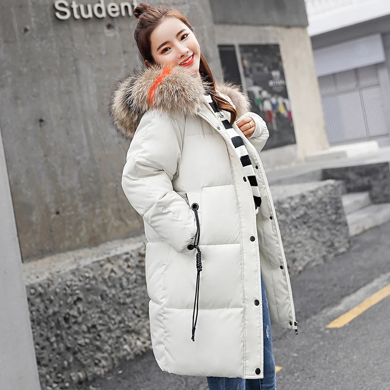 Col Veste D'hiver 01 03 05 Épaississement Longue Manteau Coton 02 Nouveau Taille Femmes 2018 Nouvelle Coloré 06 De Grande Parkas Lâche 04 Fourrure Femme p4nw75Ux7Z