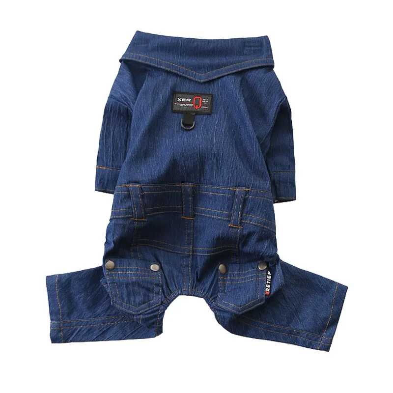Jeans Pet Dog Clothes Fashion Pet Jumpsuit Winter Pets Dogs Clothing