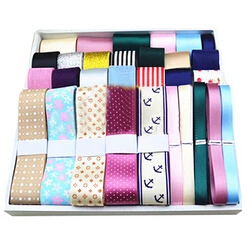 

30 Yards Printed Grosgrain Satin Ribbon Set Mixed Webbing Decoration Tapes DIY Hairbow Accessories
