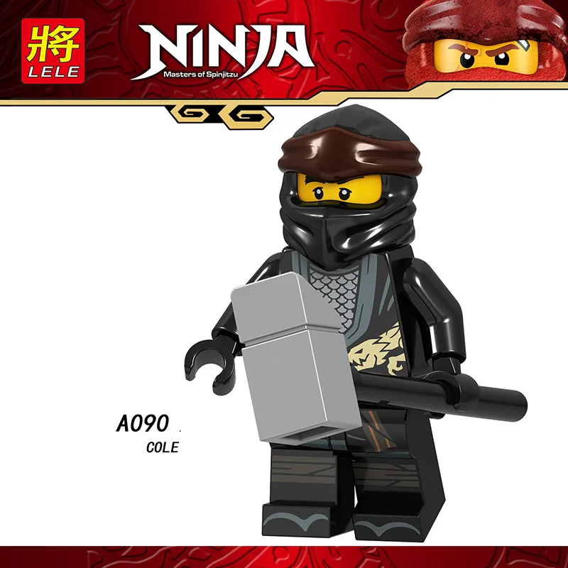 

Single Sale LegoINGlys Ninjagoes Figures Cole Jay ChokunZane Kai Chop Rai Nya Lloyd Building Blocks Collection Toys Boys Gifts