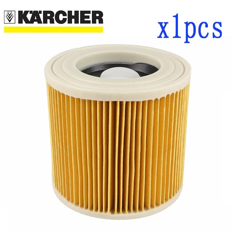 

1 pcs replacement air dust filters bags for Karcher Vacuum Cleaners parts Cartridge HEPA Filter WD2250 WD3.200 MV2 MV3 WD3