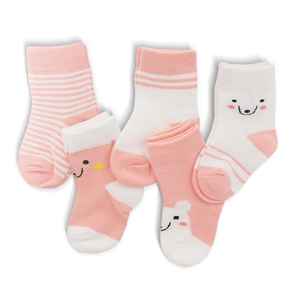 HappyFlute/5 пар/лот; комплект Хлопковых Носков для малышей; сезон весна-осень-зима; новые носки для малышей
