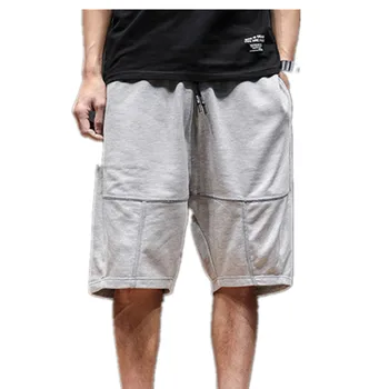 

2019 Men Summer Solid Cargo Casual Cotton New Arrival Shorts fashion Men European Style Fashion Pockets Button Retro Shorts