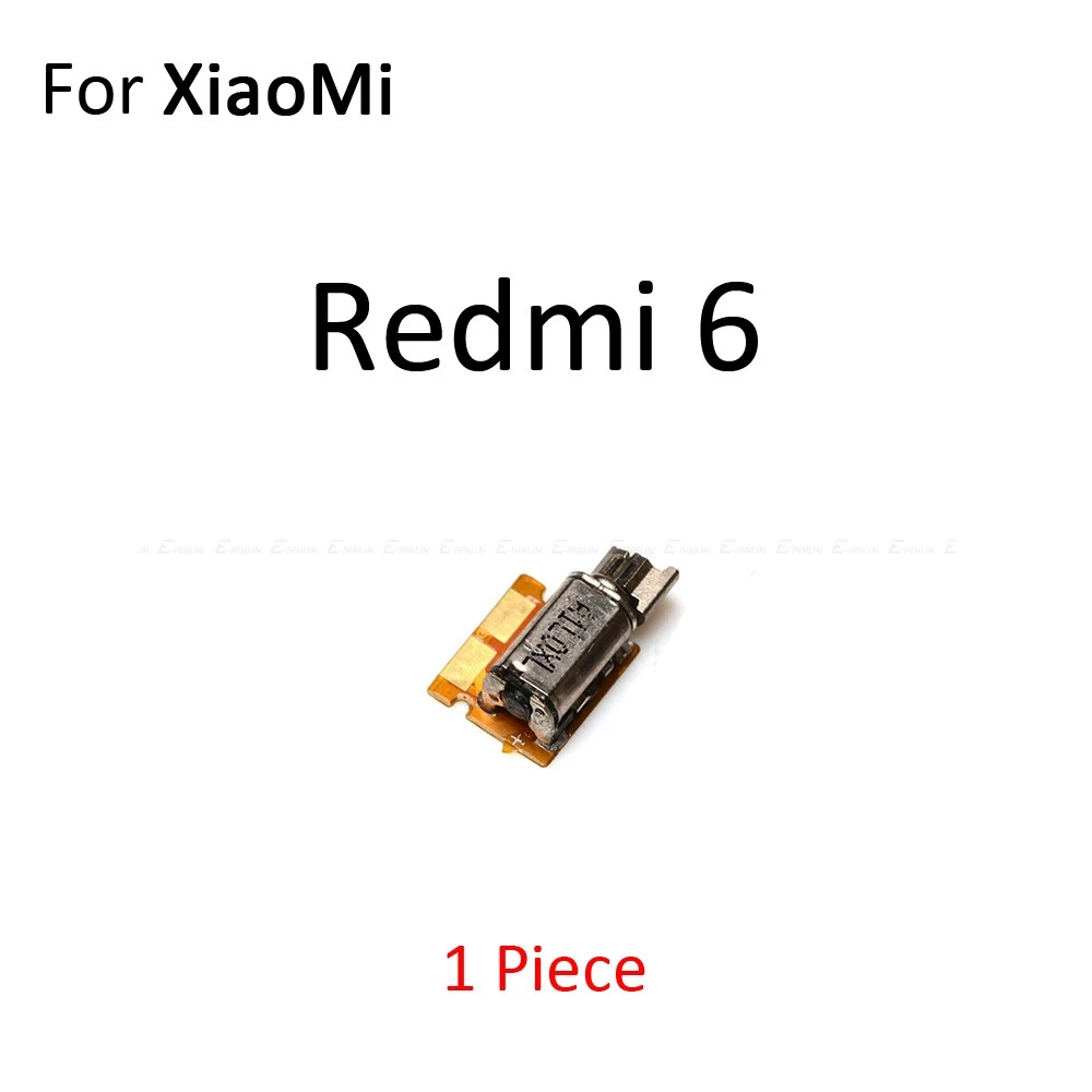 Вибратор вибрационный двигатель гибкий кабель Запчасти для Xiaomi mi A2 Lite Max 2 8 Lite Pocophone F1 красный mi S2 6 Pro 6A 5C Note 2 - Цвет: For Redmi 6
