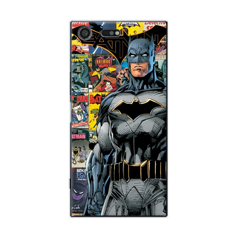 Очаровательный чехол для телефона с героями Marvel, капитаном Америкой, для sony XZ Premium, Человек-паук, Железный человек, мягкий ТПУ чехол для sony Xperia XZ Premium - Цвет: ForSonyXZPremium C03