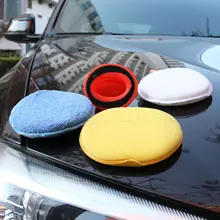 Yetaha микрофибра автомобильный воск аппликатор детализирующий полировочные подушечки для умывания губки с ручкой инструменты для чистки автомобиля очиститель автомобильный