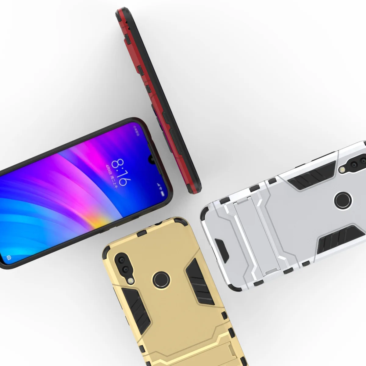 

Slim Phone Stand Cover For Redmi7 Note7 Redmi Note 6Pro Redmi6pro A2 Lite 6 6A S2 Note5 India Note 5plus 5 Rugged Armor Case