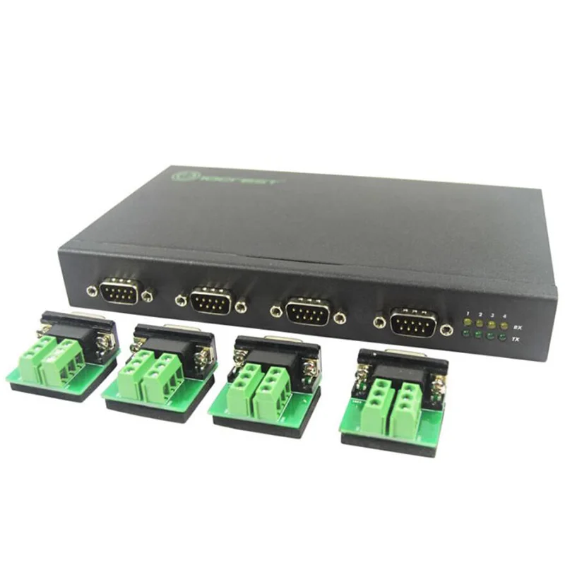 USB 2.0 to 4-port Serial (RS422/485 DB-9) Converter ftdi chipset | Компьютеры и офис