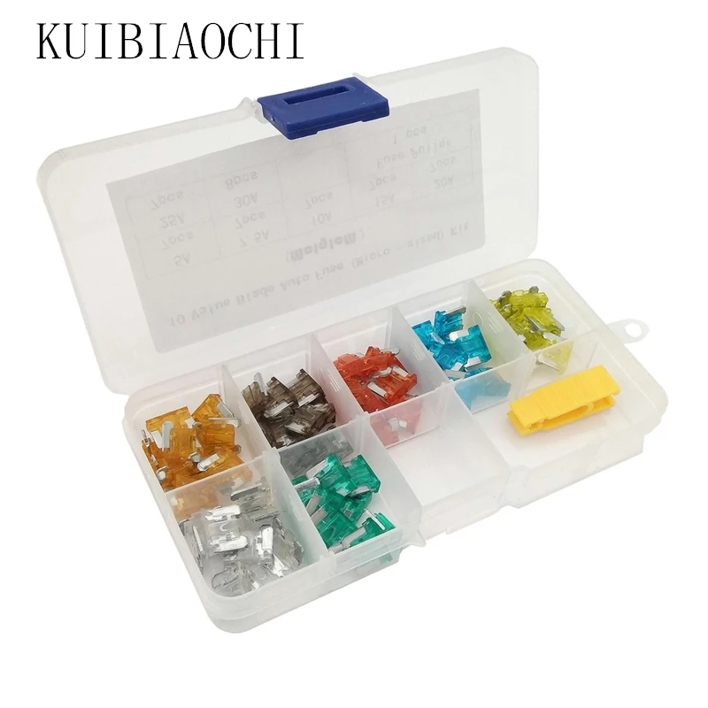 70pcs/lot Fuse Box Auto Micro Fuse 7 Values Blade Mixed 5A 7.5A 10A 15A 20A 25A 30A Car Fuse Kit Assortment with Fuse Puller 70pcs/lot Fuse Box Auto Micro Fuse 7 Values Blade Mixed 5A 7.5A 10A 15A 20A 25A 30A Car Fuse Kit Assortment with Fuse Puller