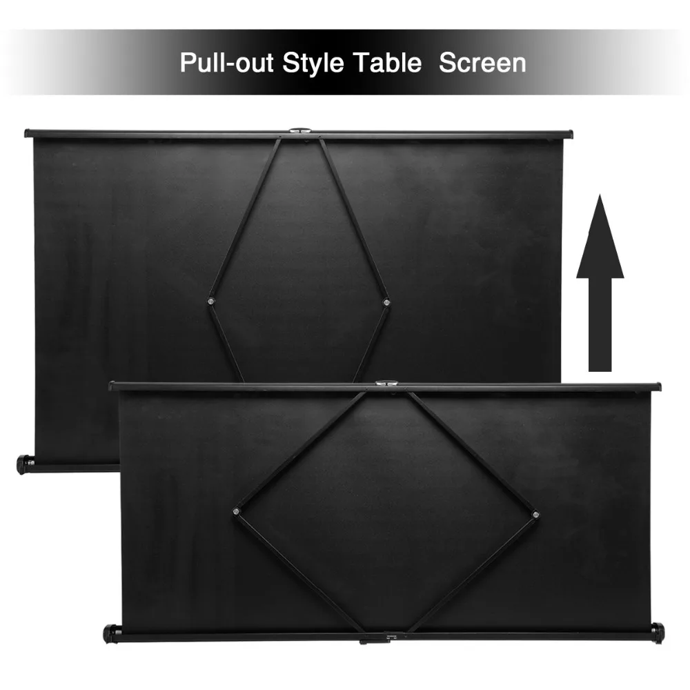 Exquizon 50-inch 169 Laptop Expandable Mini Desktop HD Table Screen for Busines Meeting LED DLP Projector Micro Projection (23)
