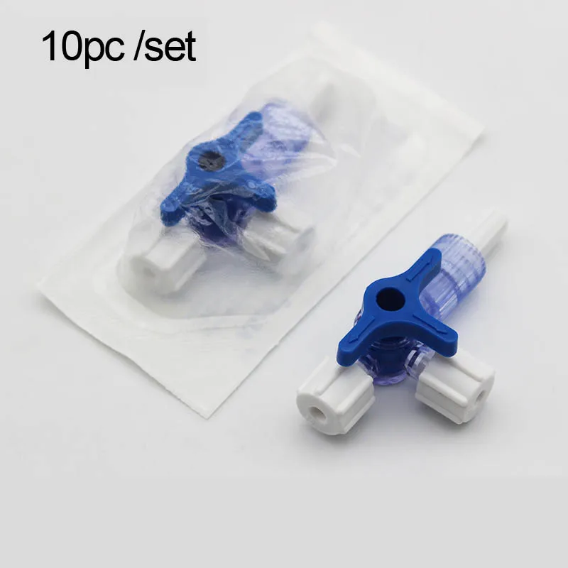 

Medical three-way independent packaging Water light Accessories one injection joint genuine three-way valve