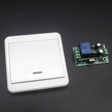 AC 220V Light Switch Gadgets Remote Relay Receiver Wall Panel Transmitter Hall Bedroom Ceiling Lamps Wireless TX Remote Module