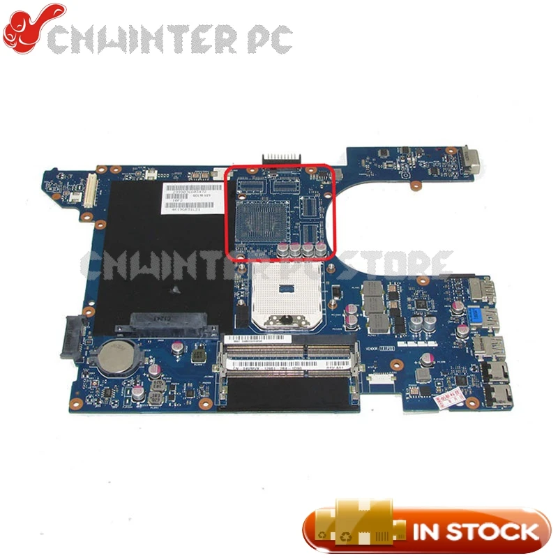 NOKOTION PC Main Board For Dell 15R 521R Laptop Motherboard Socket fs1 DDR3 CN-04VMVX 04VMVX QCL10 LA-8251P