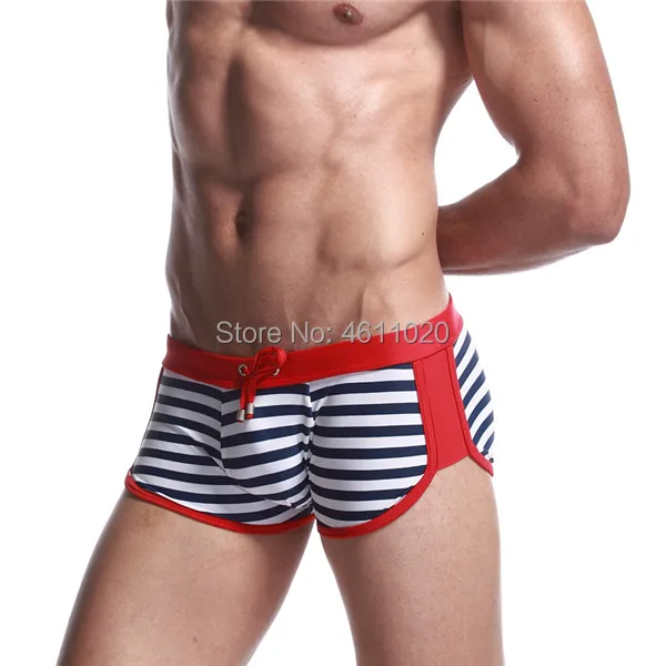 Summer Men's Swimwear Sport Men Swimming Shorts Low Rise Men Swimsuit Men's Swim Briefs Surf Beachwear