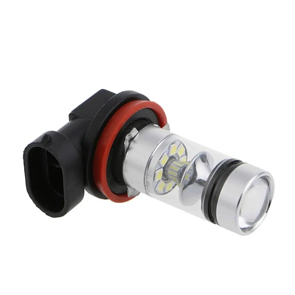 Pair H16/ H11 100W Car 20LED 8000K White Fog Light Bulbs Conversion Kit Car Accessories Energy saving Environmental Protection