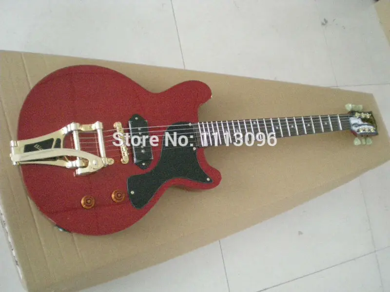 

free shipping electric guitar/lp studio/slash/standard oem brand red color electric guitar/guitarra/guitar in china