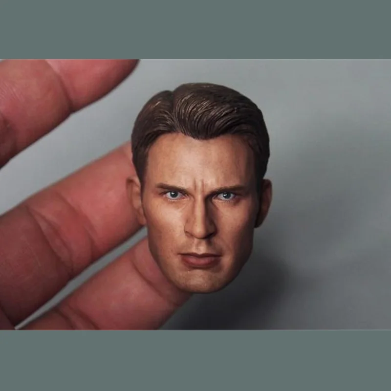 

Hot Selling 1/6 scale Head Sculpt Captain America 3 Fit 12" Figure Body Toys