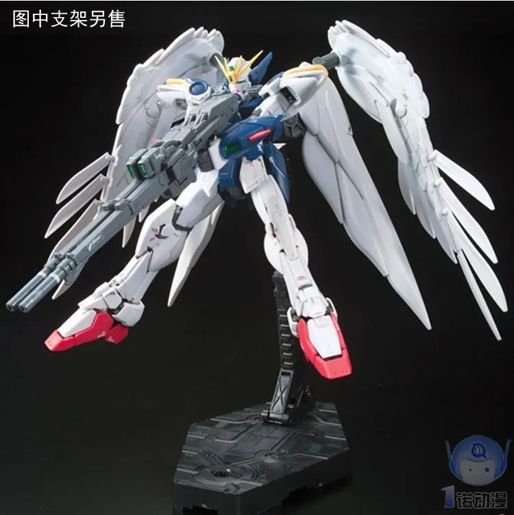 Japaness Bandai Gundam Модель RG 1/144 крыло ноль Гундам EW Justice Freedom 00 Destiny Armor Unchained мобильный костюм детские игрушки