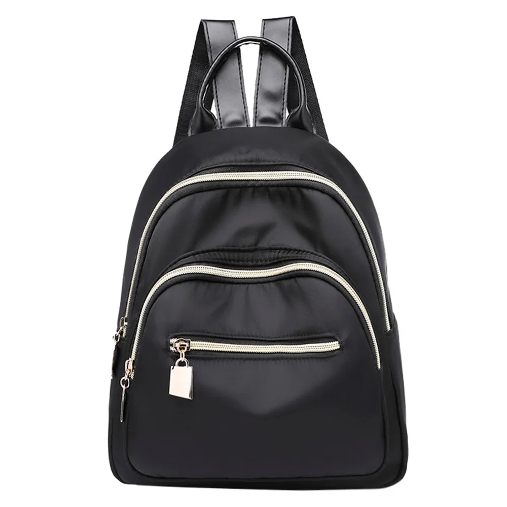 Women Girl Oxford Cloth Backpack Student Satchel Travel School Rucksack