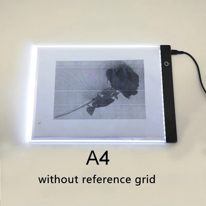LE001 Digital Graphic Tablet A4 Led Painting Tracing Board Copy Pad Panel Drawing Artist Portable Ultrathin Light Box Drawing Board A3_