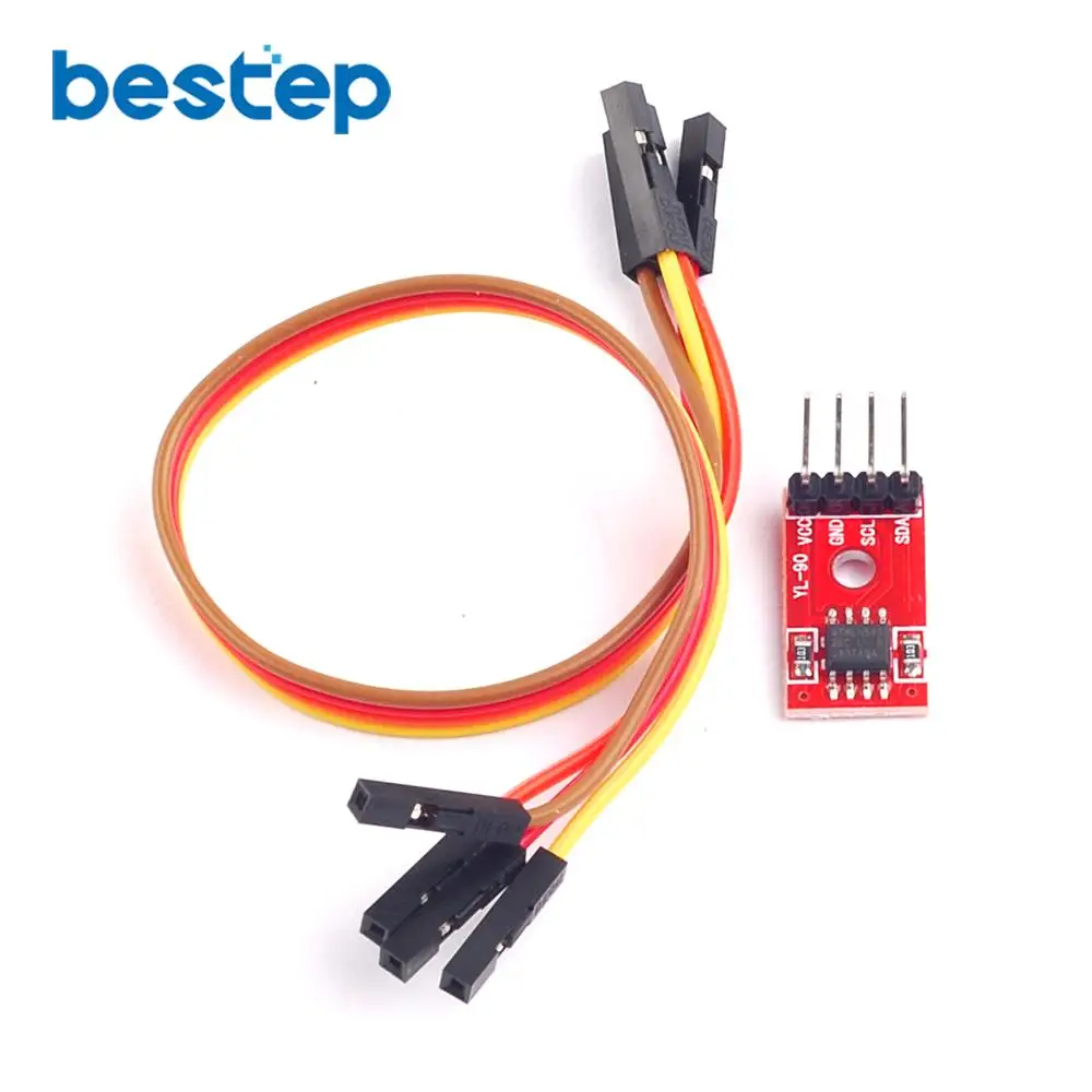 AT24C01 24C02 24C04 24C08 24C16 24C32 24C64 24C128 24C256 интерфейс I2C EEPROM фото аксессуары 3 5 в|Интегральные