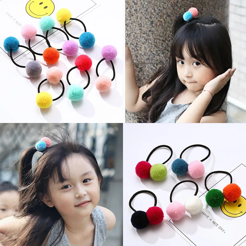1PC Baby Kids Cute Hair Accessories Headwear Delicate Mini Rubber