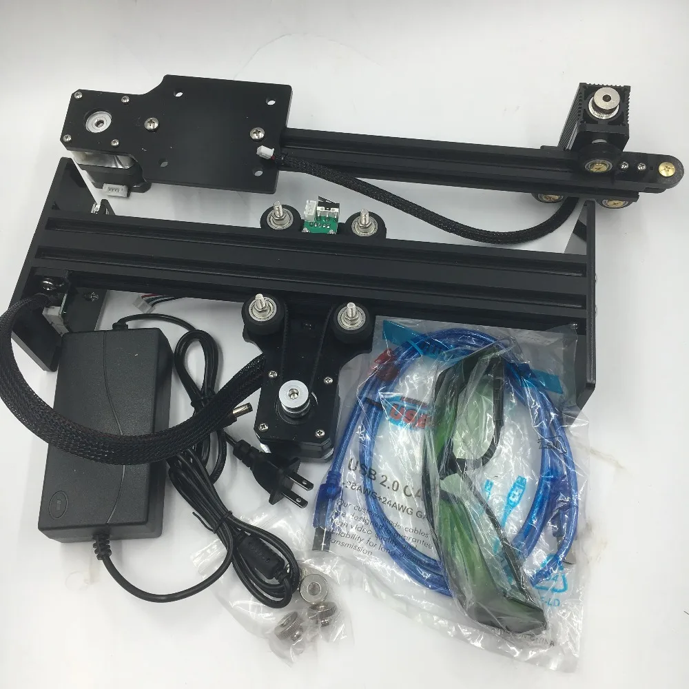 Лазерный гравер DIY резак 220 в USB Мини гравировальный станок для резки 3 5 Вт