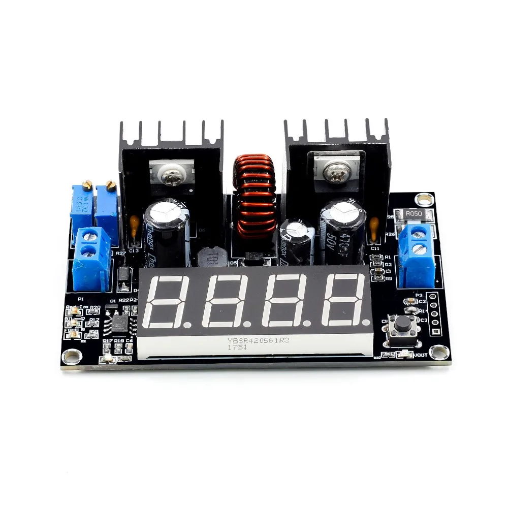 VHM 101 цифровой дисплей DC 8A 180 Вт регулируемый CC CV понижающий источник питания