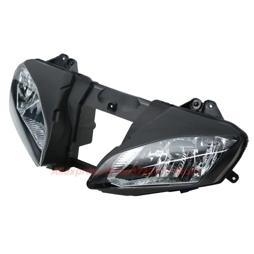 Прозрачные линзы мотоцикл Пластик передний свет лампы чехол для Yamaha YZF R6 2006 2007 Корпус фар комплект