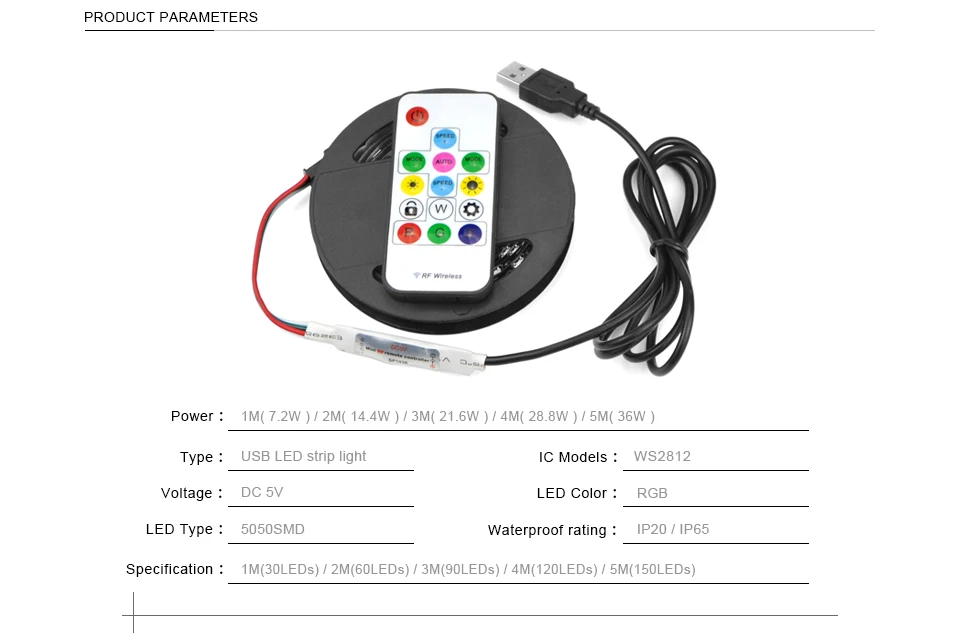 AIMENGTE DIY Мечта цвет фея светодиодный свет шкафа DC5V Пиксельная адресация RGB USB Светодиодная лента для V гардероб лестница Рождество