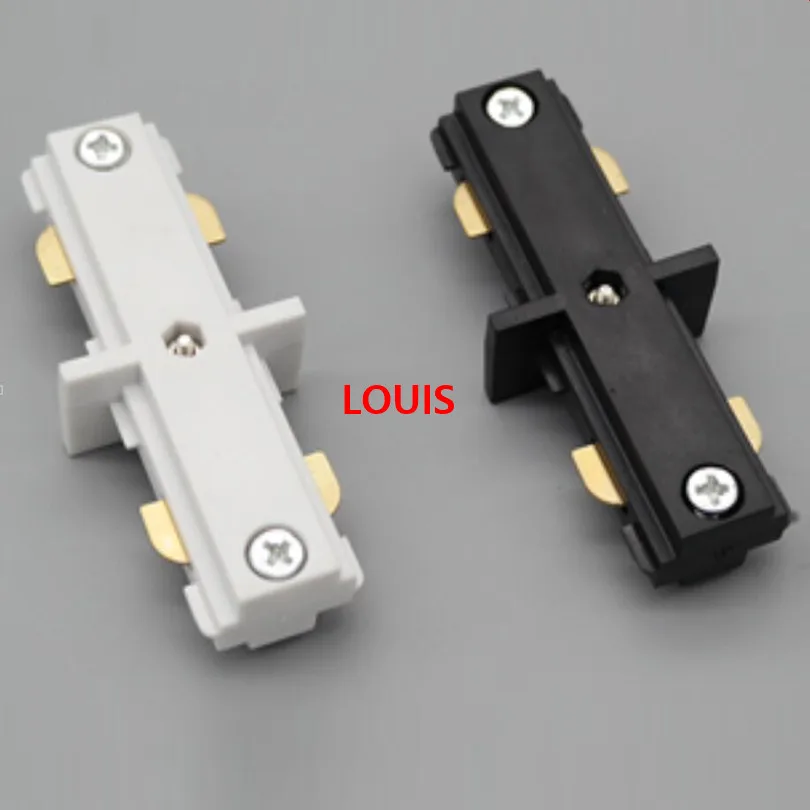 Track light rail connectors,track fitting,led track rail connector