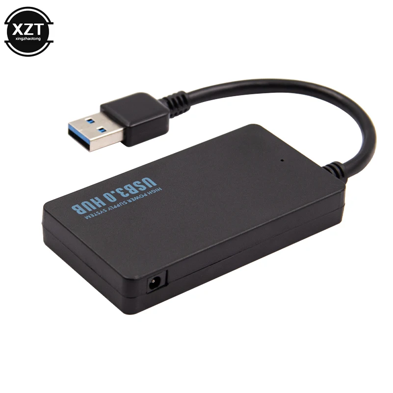 Мульти USB 3,0 концентратор 4 порта адаптер сплиттер 5 Гбит/с Высокая скорость Для iMac MacBook Air ПК ноутбук жесткие диски цифровая камера
