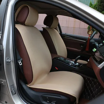 

Front Car Seat Cover Cushion Pad Mesh Fabric Breathable Protector Mat for Auto Seat Cushion Supplies Fit Most Van Truck SUV