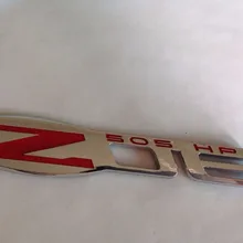 2006-2013 C6 Z06 505 hp Эмблема Fender в настольная лампа из хрома и Red-50pcs