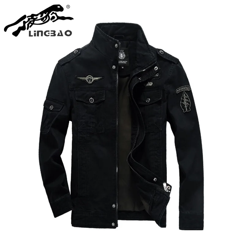 Brand clothing Outside Bomber Jacket Men Army Green
