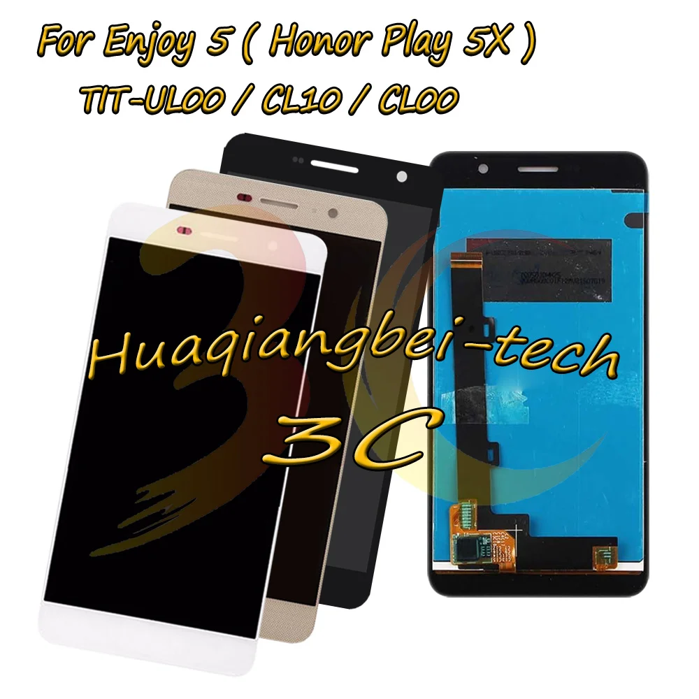 5 0 ''для Huawei Enjoy TD-LTE TIT-UL00 / CL10 CL00 ( Honor Play 5X) Полный ЖК-дисплей + цифровой