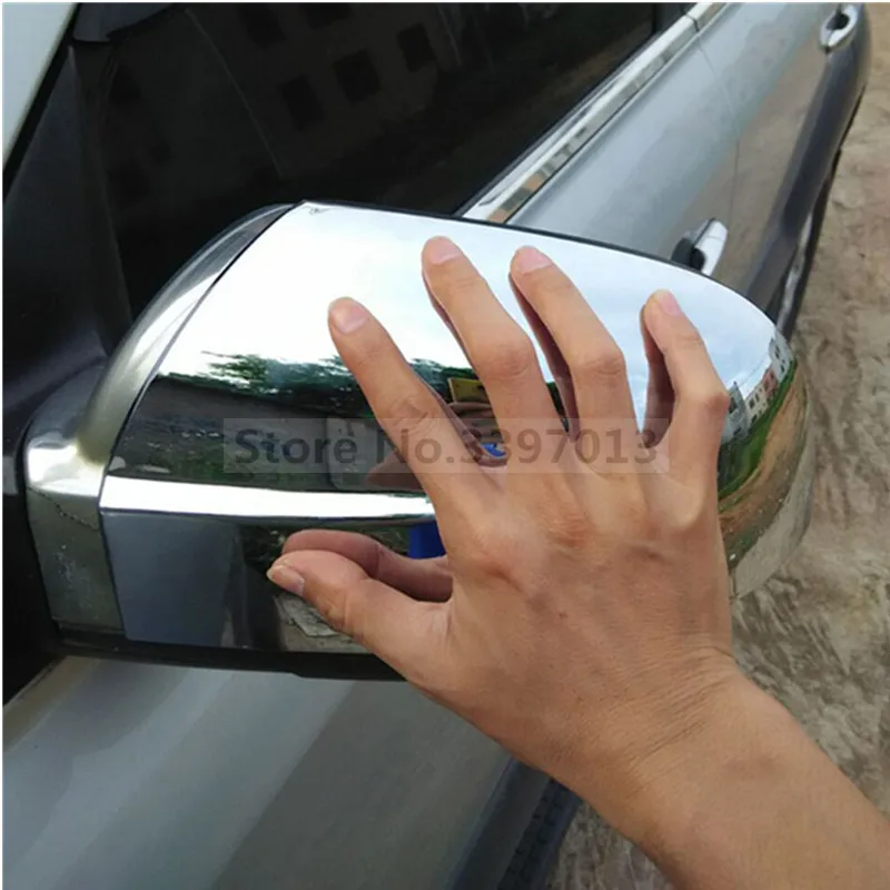 Дверь боковое крыло зеркало хромированная крышка заднего вида для HYUNDAI TUCSON 2005-2009 стайлинга автомобилей